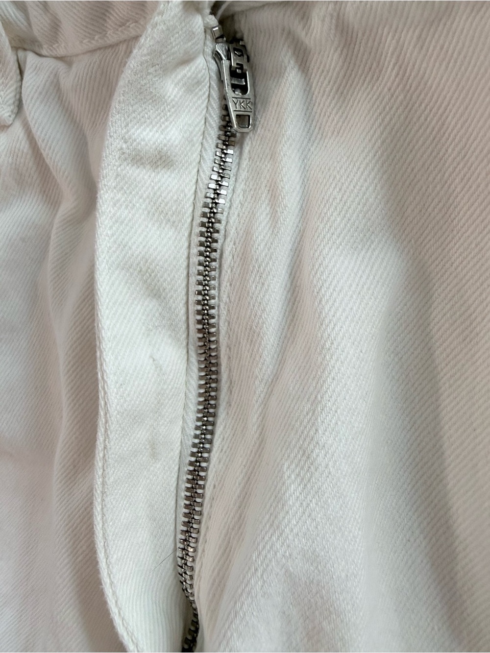 Zara - Women’s White Denim Jumpsuit - Picture 9 of 10